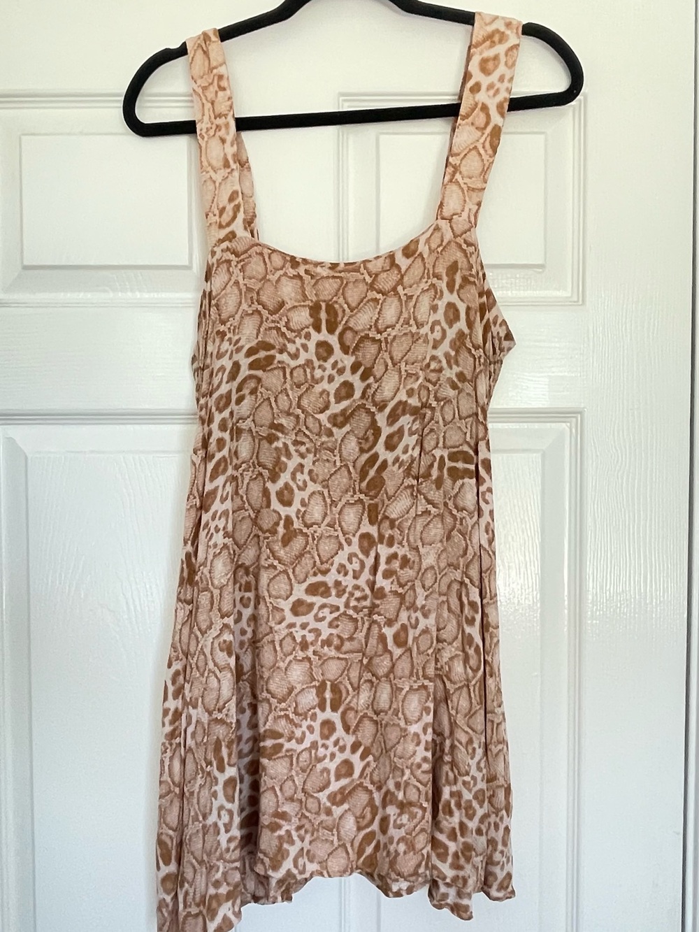 Show Me Your MuMu Beige and Brown Leopard Print Sundress